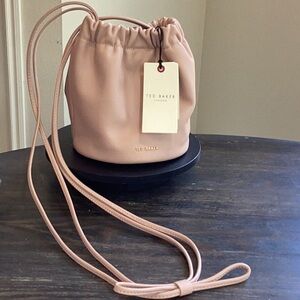 Ted Baker London Camilla Rose Leather Bucket Bag NWT